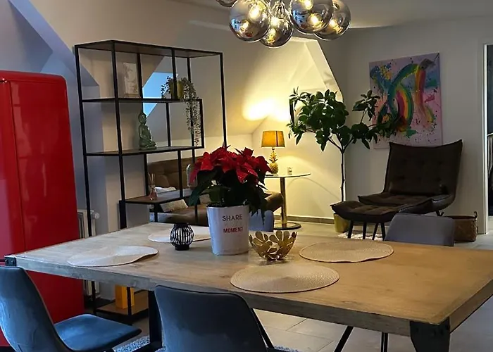 Stilvolles Naehe Messe Duesseldorf In Sued Lägenhet